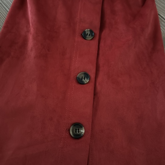 NWT forever 21 mini dress brick color - Picture 2 of 4